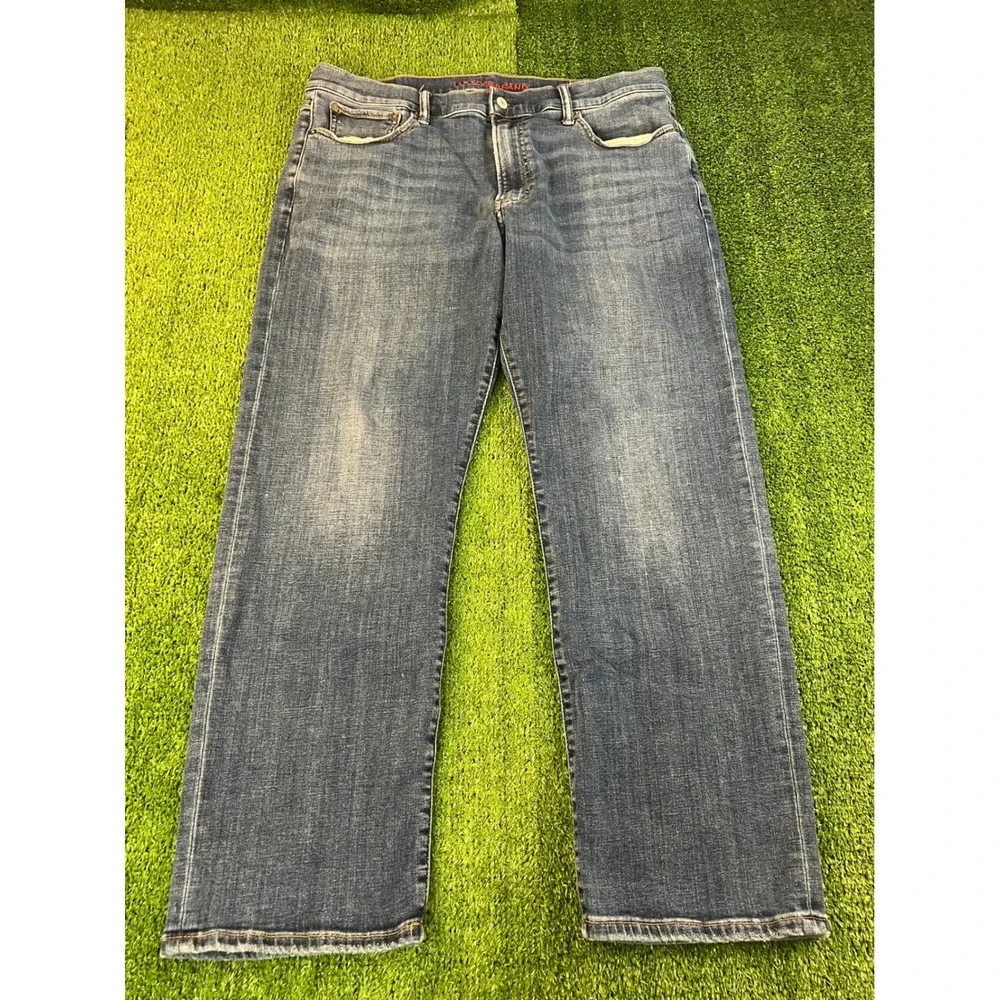 Lucky Brand 363 Vintage Straight Mens Blue Denim Jeans 36x30 Medium Wash